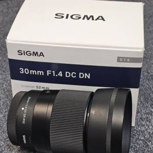 Sigma 30mm F1.4 DC DN Contemporay(Fuji X Mount)
