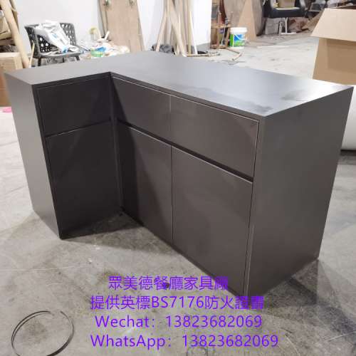 防火板餐邊櫃訂製,大理石餐檯櫃訂造,餐飲店碗碟櫃訂做廠家,專業生產餐飲店櫃子加工...