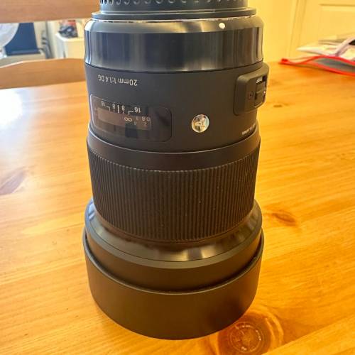 sigma 20mm f1.4 art canon ef