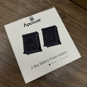 Aputure 2-Bay Battery Power Station (V-Mount) 外拍供電箱