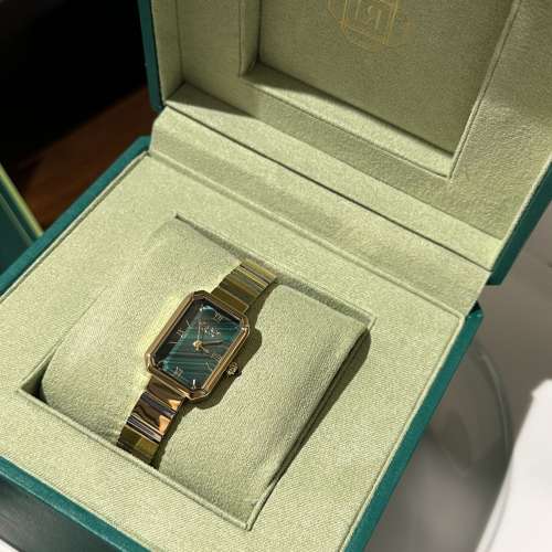 Lola Rose羅拉玫瑰方糖小綠表女士手錶