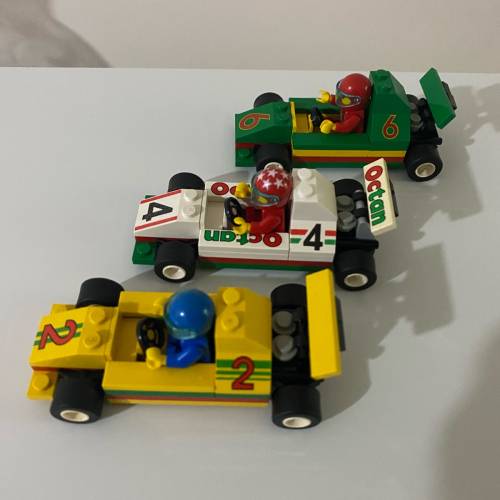 原厰正版中古LEGO System Octan  F1 賽車車手