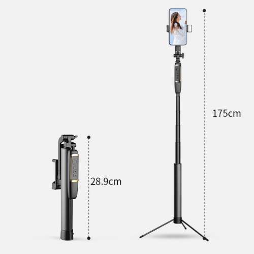 疊品a21p鋁合金自拍直播自拍棒穩定器支架