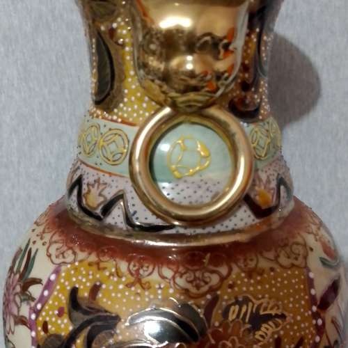 特色手造花瓶，高14吋，口闊5吋