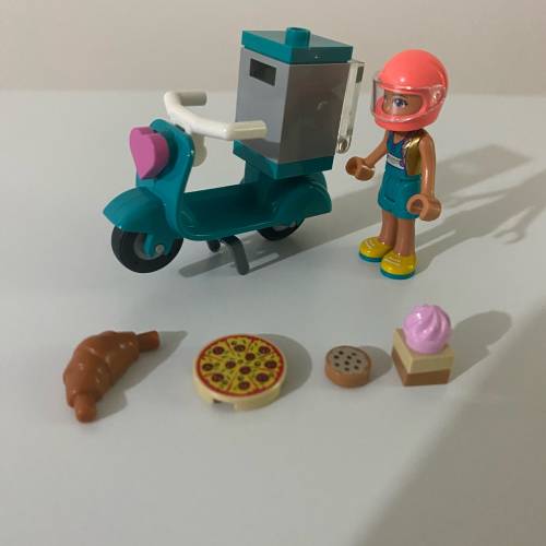 原厰正版LEGO 外賣車