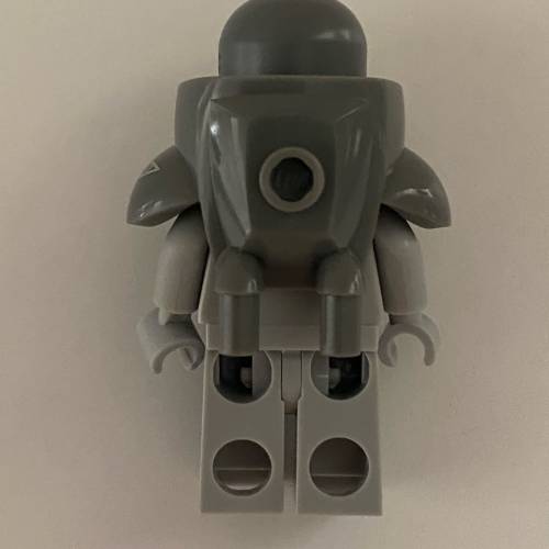 原厰正版LEGO Classic Space 淺灰色太空礦工配深灰色頭盔裝備工具