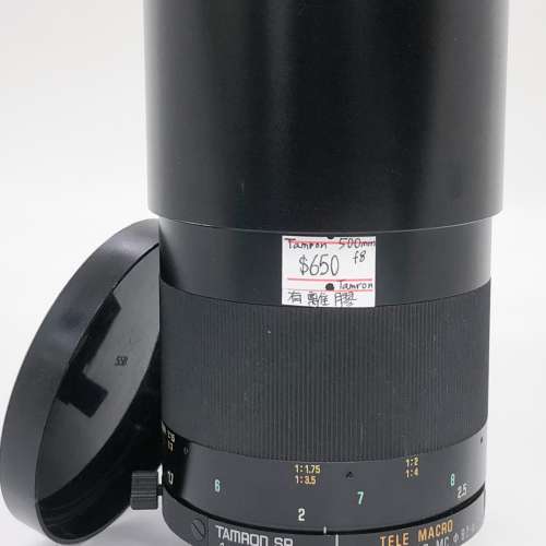 98% New Tamron 500mm F8 手動反射鏡頭, 深水埗門市可購買