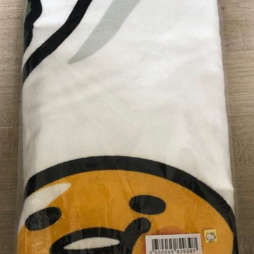 全新 SANRIO Gudetama Towel 梳乎蛋 蛋黃哥 雞蛋哥 沙灘 毛巾 浴巾