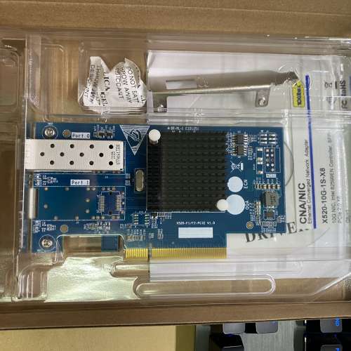 10Gtek 10Gb PCI-E NIC Network Card, Single SFP+ Port, with Intel 82599EN