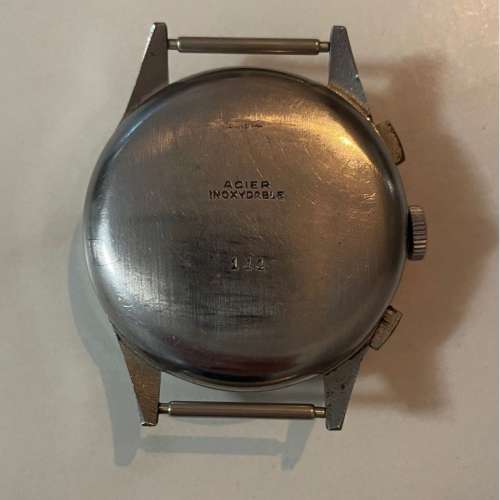 Charles Nicolet Landeron 39 movement 37mm diameter vintage manual Chronograph ...