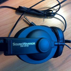 Sound Warrior SW-HP20  MIJ鑑聽耳筒2.5 XLR 4PIN