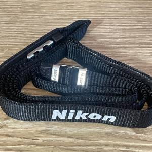 Nikon 原裝相機帶 (不銹鋼扣) (冇反相機)