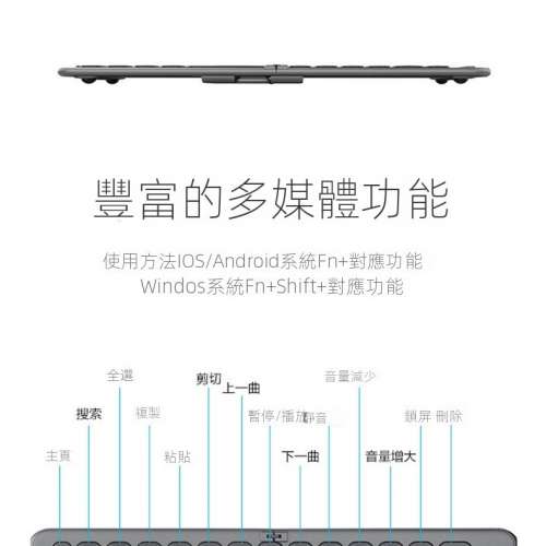 兩折疊三模藍牙鍵盤手機平板電腦便攜小語種折疊鍵盤