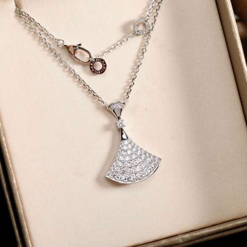 BVLGARI宝格丽 diva 裙子镶钻项链