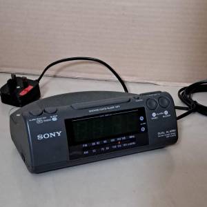 Sony ICF-C470 雙鬧鐘收音機 濕電