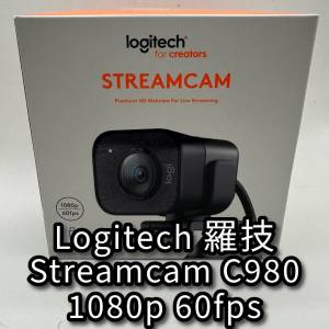 [全新] 📷 Logitech 羅技 Streamcam Webcam C980 1080p typec