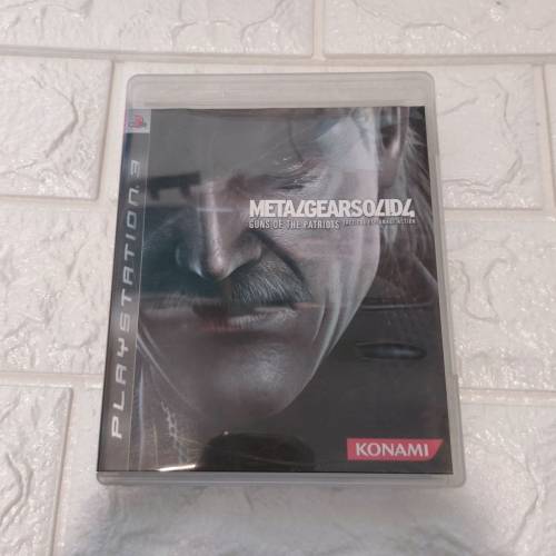 95%勁新行貨PS3 Games Metal gear solid 4 全套有盒