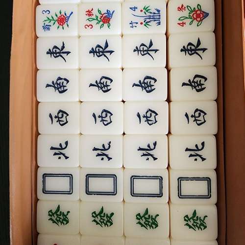 Mah Jong Set 麻雀牌