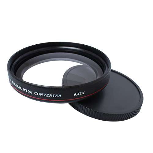 ZOMEI 0.45x Wide Angle Filter Camera Lens Optical Glass Wide Converter ( 廣角...