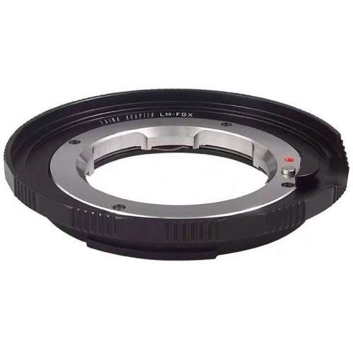 Lens Mount Double Adapter, Nikon S, Contax RF & Kiev RF External Bayonet To GFX