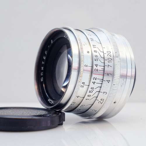 L39白銀 Jupiter 8 Sonnar 50mm f2, 1961年Made in USSR (極新淨)