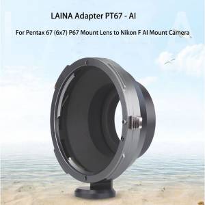 LAINA Pentax 67 (6x7) Lens To Nikon F Mount D/SLR Mount Adaptor (金屬接環)