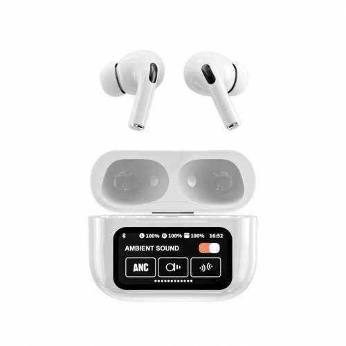 IFKOO伊酷爾 A9pro LED全綵觸屏 主動降噪 高清通話 藍牙5.4低延遲 持久續航 真無線...