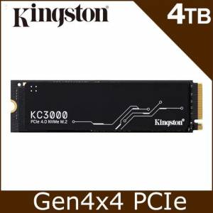 收 KINGSTON KC3000  (M.2 NVMe) SSD (4TB)