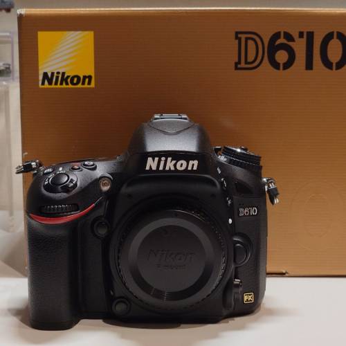 [收藏級] Nikon D610 DSLR 全片幅 full frame 相機