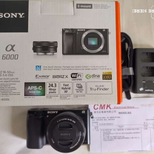 行貨有盒新淨 少用 Canon A6000