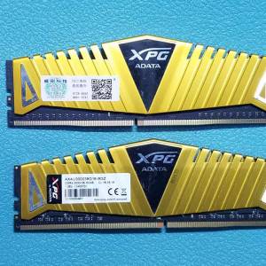 2 PCS of ADATA 8GB (TOTAL16GB) 3000 CL 16-18-18 GAMING RAM