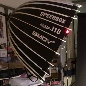SMDV SPEEDBOX MEGA-110 (Bowens mount)深口柔光箱連Grid+In direct支架
