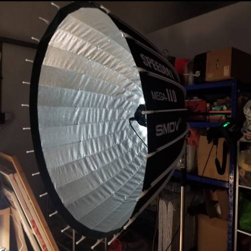 SMDV SPEEDBOX MEGA-110 (Bowens mount)深口柔光箱連Grid+In direct支架