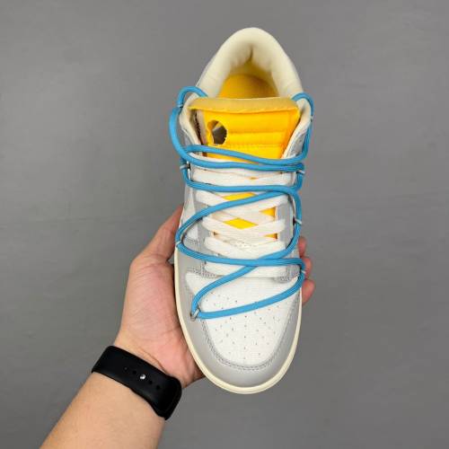 Off-White™ x NK Dunk Low”The 50“OW联名50色 NO.02 
 全套原楦原冲刀打造 还原...