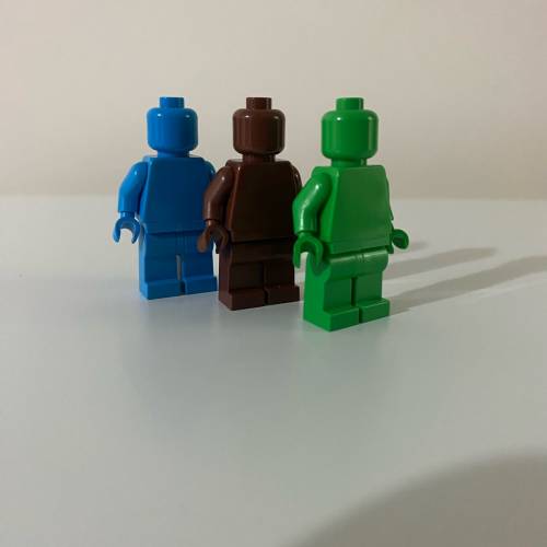 原厰正版LEGO 純色 素色人（價錢請參看內容）