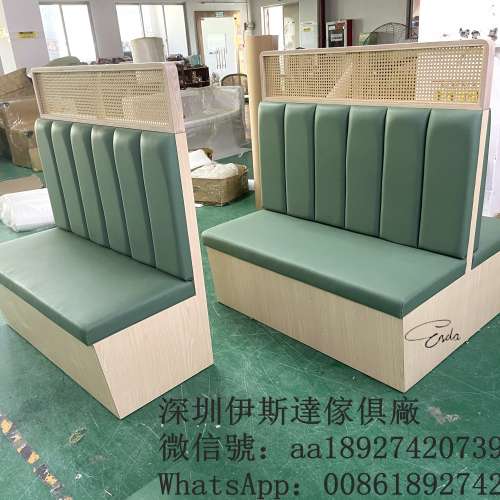 自帶屏風梳化沙發，膠板梳化訂做，防火皮儲物櫃坐墊掀開卡位梳化訂造，商用枱櫈梳化...
