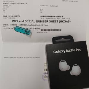 Galaxy Buds 2 Pro, with warranty, compatible to AI
