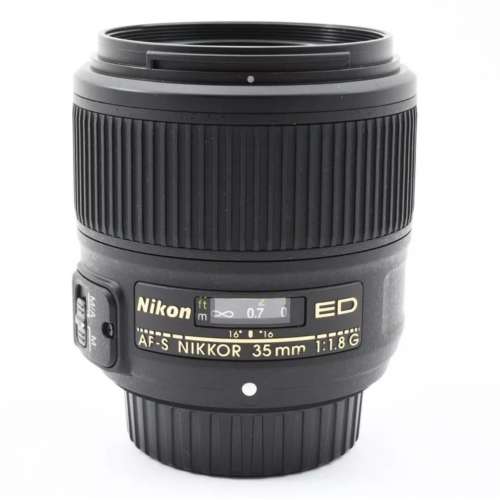 齊件 nikon AF-S nikkor 35mm ED 1.8G w/ Hood 大光圈 Made in Japan