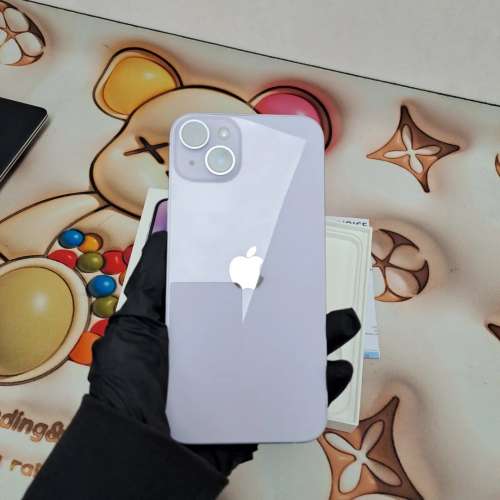 (荃灣實體店，有保全套 超正巨mon 14 plus)Apple Iphone 14 plus 128 紫色 😈