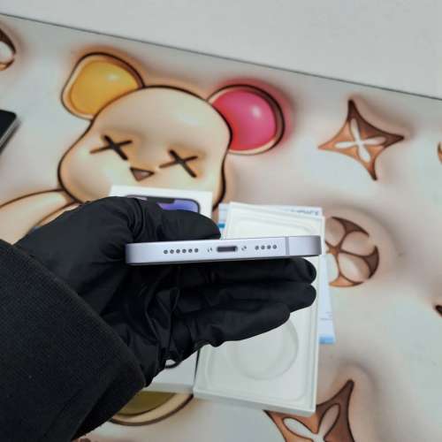 (荃灣實體店，有保全套 超正巨mon 14 plus)Apple Iphone 14 plus 128 紫色 😈