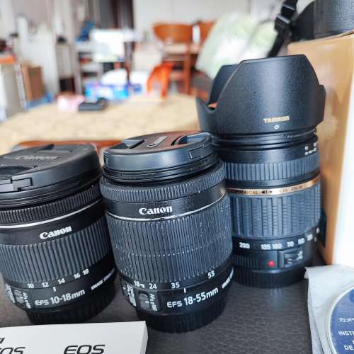 Canon 760D  連3鏡及配件