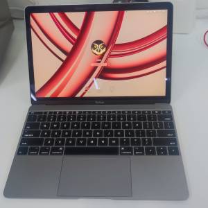 超輕超薄Macbook 12-inch 2017 Macbook史上最輕 12吋A1534當中最新款，電池超襟用，...