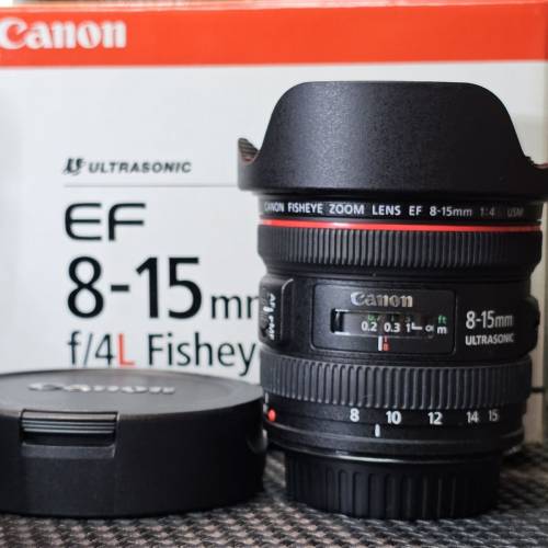 Canon ef 8-15mm f4 l fisheye - 二手或全新自動對焦鏡頭, 攝影產品 - DCFever.com