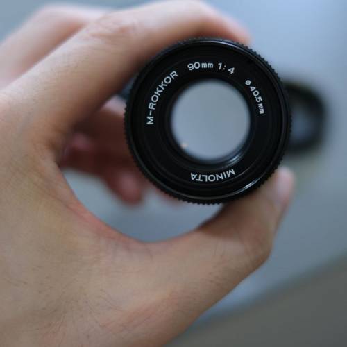 Minolta M-Rokkor 90mm F4 (leitz/Minolta CL/film)