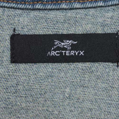 始祖鳥 Archaeopteryx 螢光字母LOGO牛仔夾克