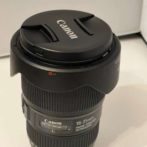 Canon Lens EF16-35mm 1:4L IS USM WITH HOYA UV FILTER