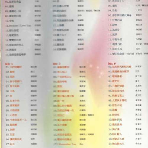 CD丨世紀好歌 (6CD)