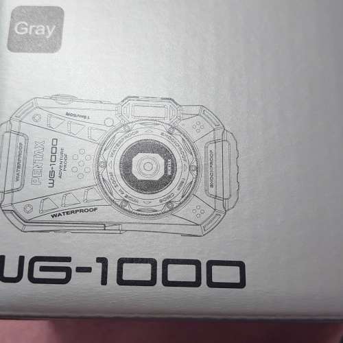 PENTAX WG-1000 Grey Color 99.9999%NEW