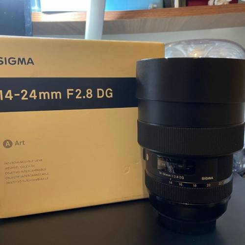 Sigma 14-24mm f2.8 Art (Canon EF mount)