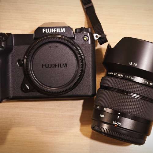 Fujifilm gfx 50s ii + GF 35-70mm F4.5-5.6 WR 中片幅相機套裝 保養至 2025年5月